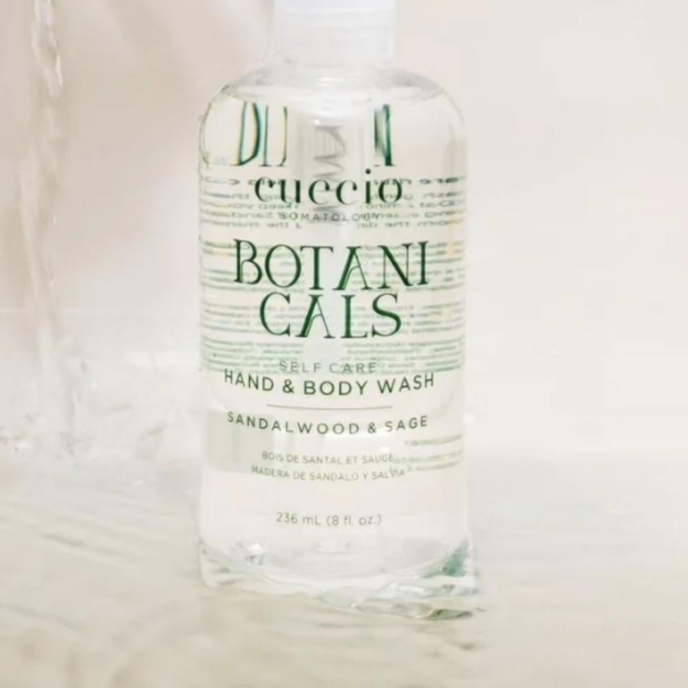 New Cuccio Somatology Botanicals Hand And Body Wash Sandalwood & Sage